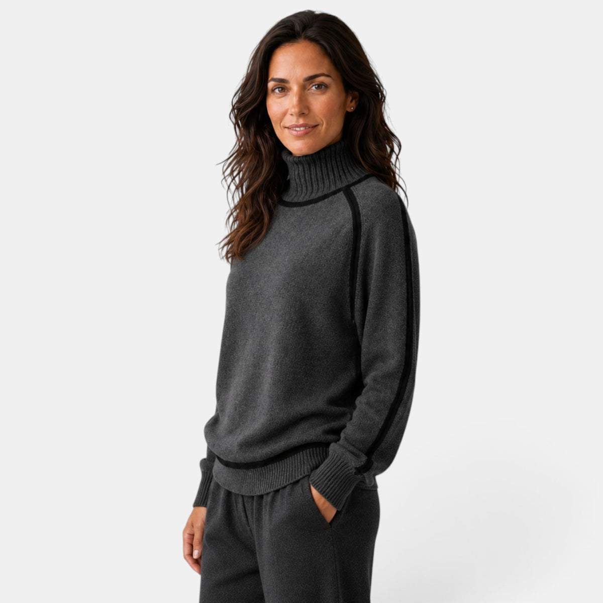 Women's Oversized Turtleneck Sweater