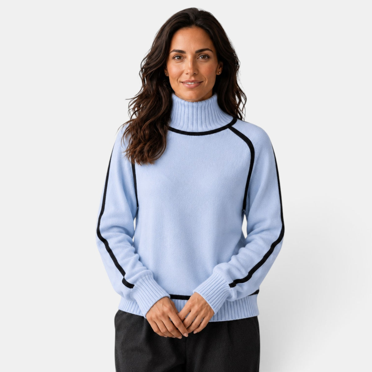 Women's Oversized Turtleneck Sweater