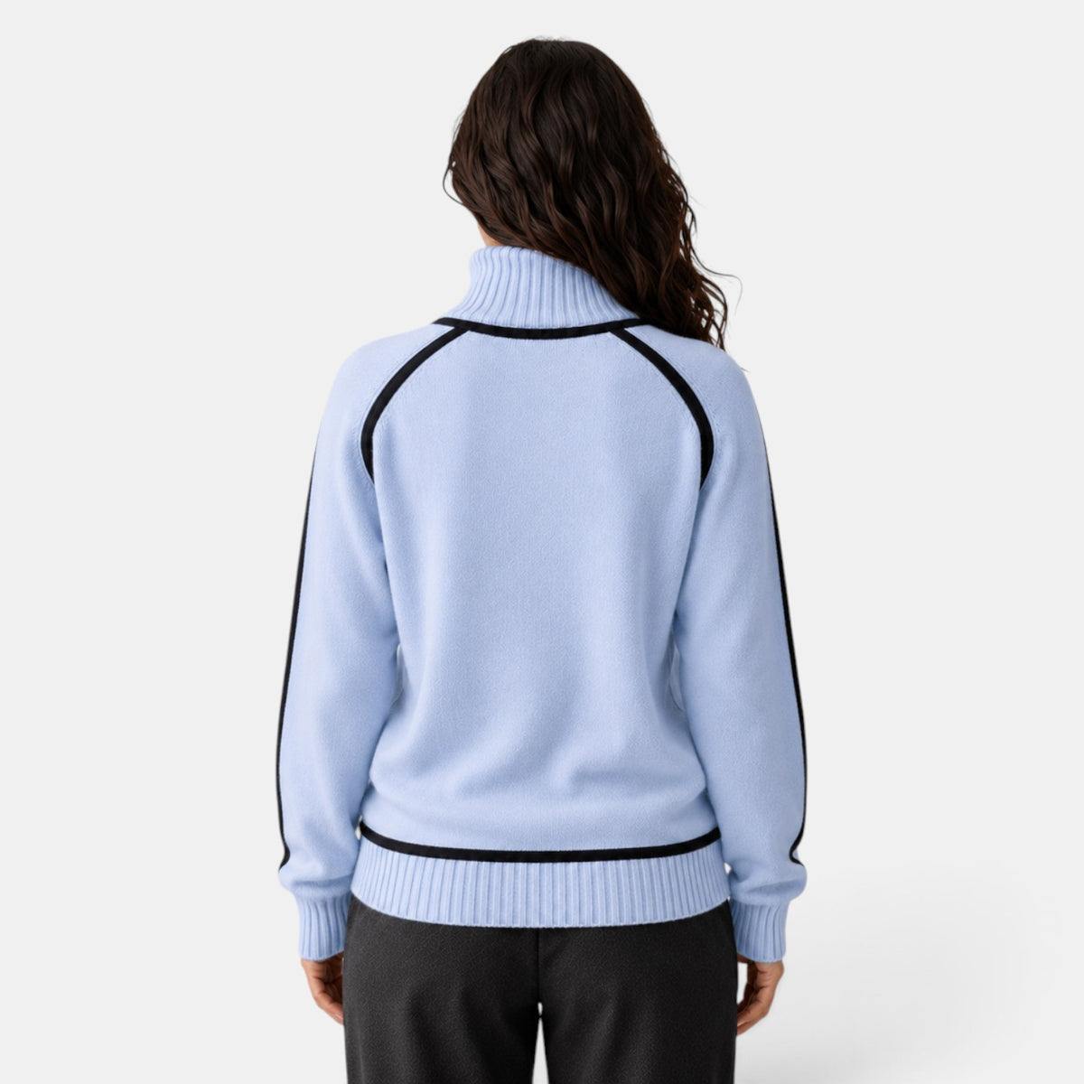 Women's Oversized Turtleneck Sweater