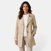 Gabardina Mujer Larga Ligera Slim