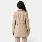 Gabardina Mujer Larga Ligera Slim