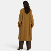 Abrigo Mujer de Punto Ligero