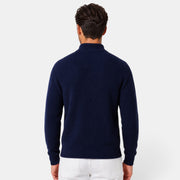 Cárdigan Hombre Cremallera Cuello Alto