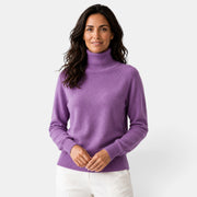 Suéter Mujer Cuello Alto Lana