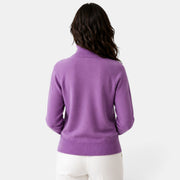Suéter Mujer Cuello Alto Lana