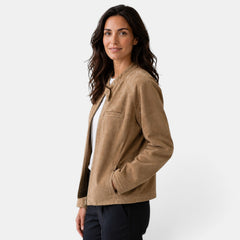 Chaqueta Mujer Oversize de Ante