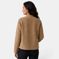 Chaqueta Mujer Oversize de Ante