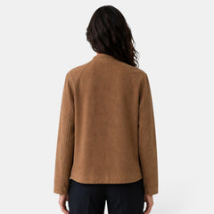 Chaqueta Mujer Oversize de Ante
