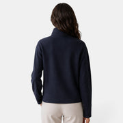 Chaqueta Mujer Lana Cuello Alto