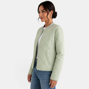 Chaqueta Algodón Mujer Elegante Otoño