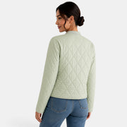 Chaqueta Algodón Mujer Elegante Otoño