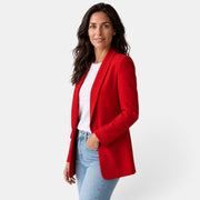 Elegant Women's Blazer, Buttonless