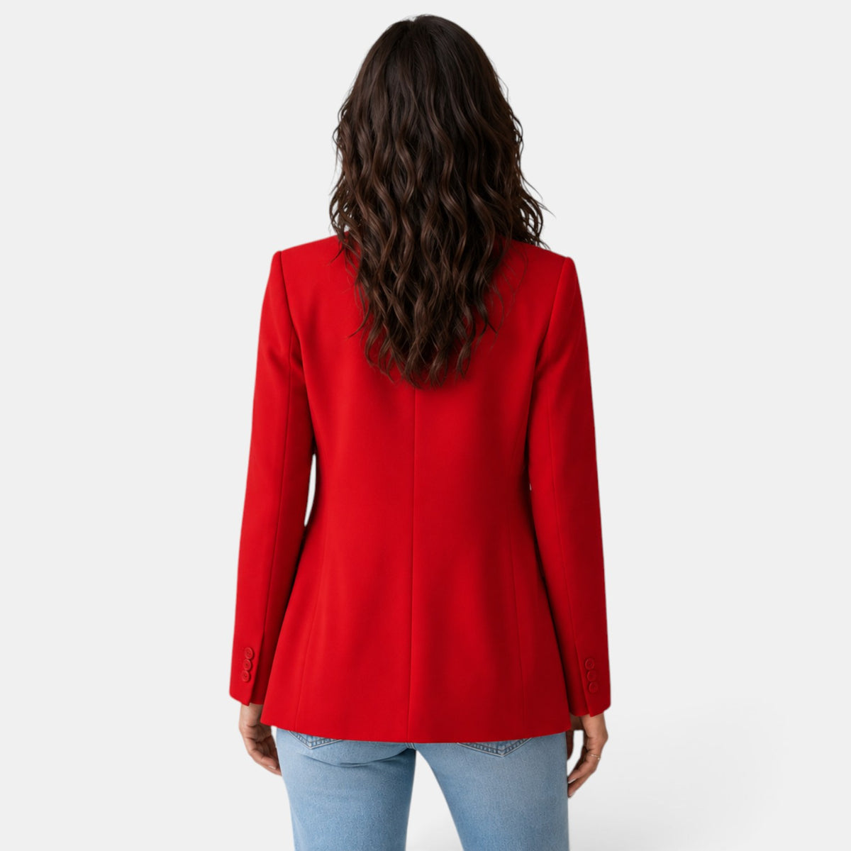 Elegant Women's Blazer, Buttonless