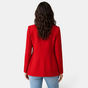 Elegant Women's Blazer, Buttonless