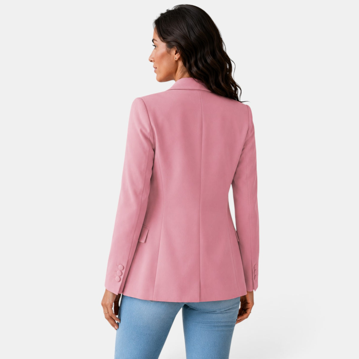 Elegant Women's Blazer, Buttonless