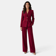 Conjunto Mujer Blazer Pantalón Rojo
