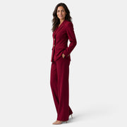 Conjunto Mujer Blazer Pantalón Rojo
