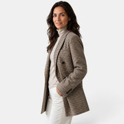 Blazer Oversize Mujer Pata de Gallo