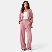 Conjunto Mujer Blazer Pantalón Recto