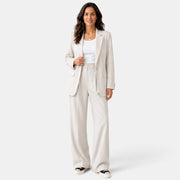 Conjunto Mujer Blazer Pantalón Recto