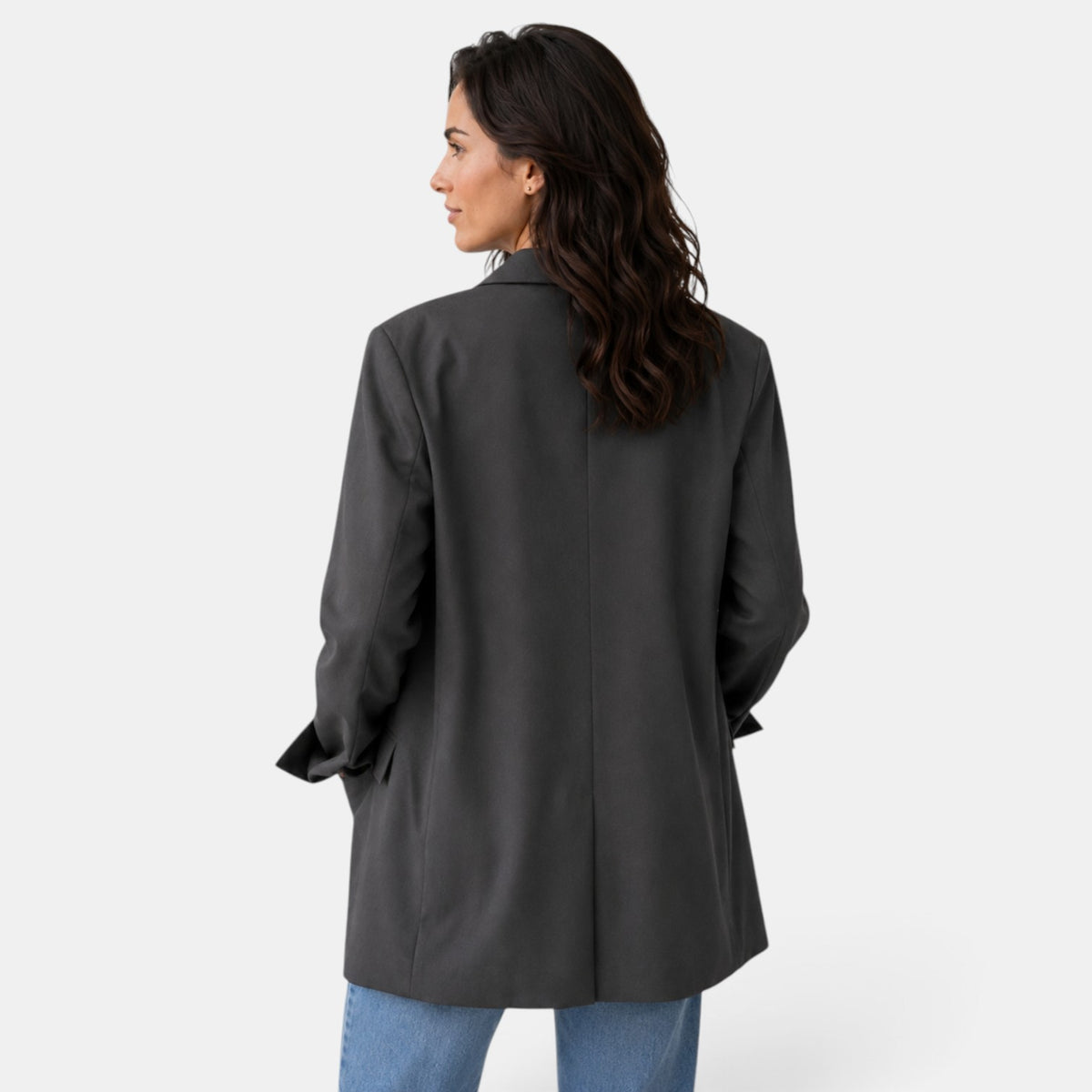 Women's Two-Button Oversized Blazer