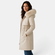 Parka Acolchada para Mujer con Capucha