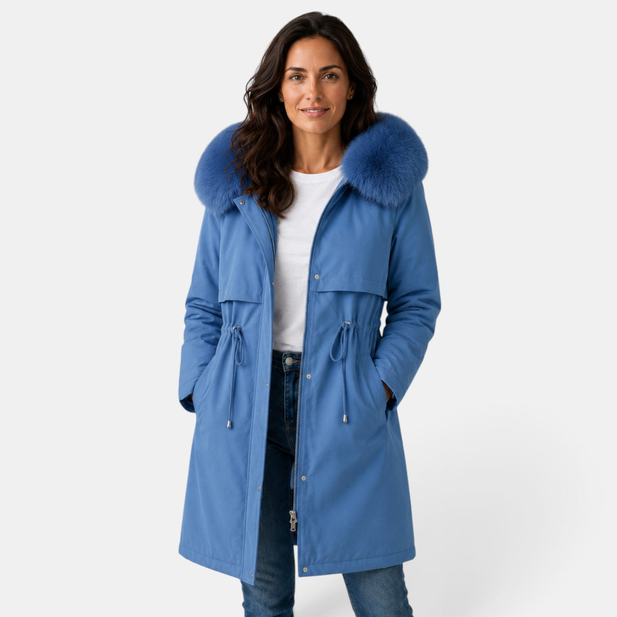 Parka Acolchada para Mujer con Capucha