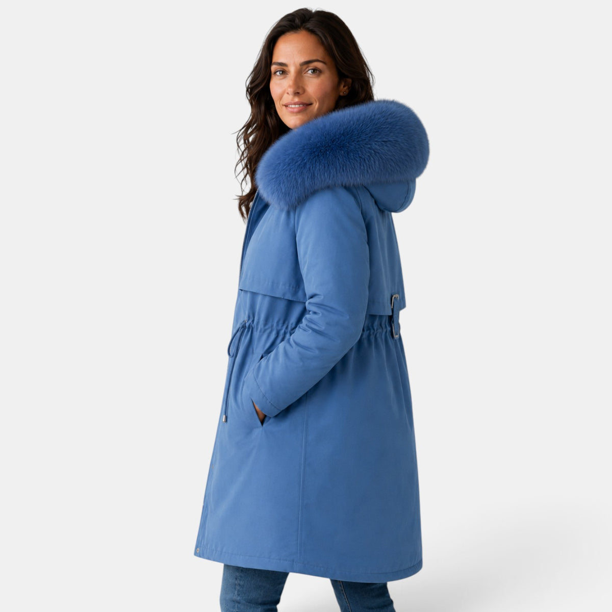Parka Acolchada para Mujer con Capucha