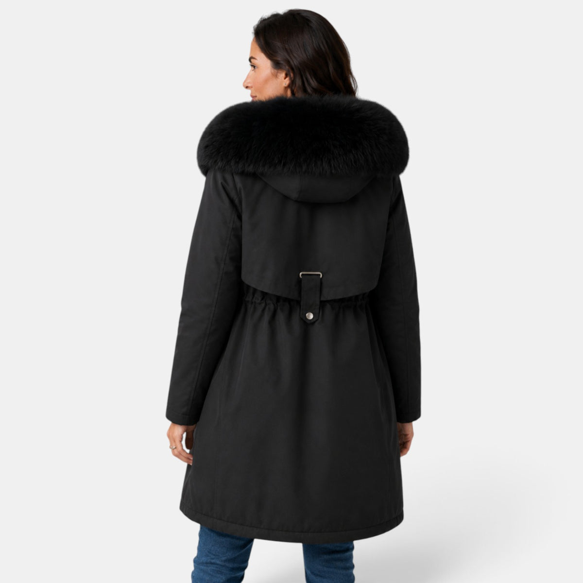 Parka Acolchada para Mujer con Capucha