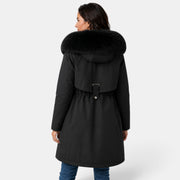 Parka Acolchada para Mujer con Capucha