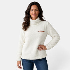 Sudadera Polar Mujer con Bolsillo - Suave y Cómoda de Invierno