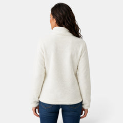 Sudadera Polar Mujer con Bolsillo - Suave y Cómoda de Invierno