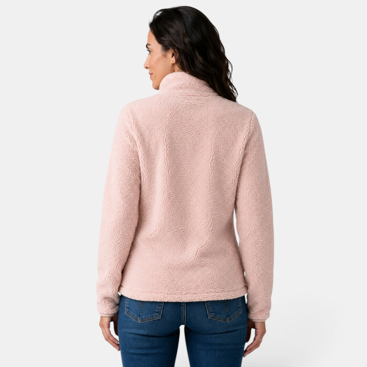 Sudadera Polar Mujer con Bolsillo - Suave y Cómoda de Invierno