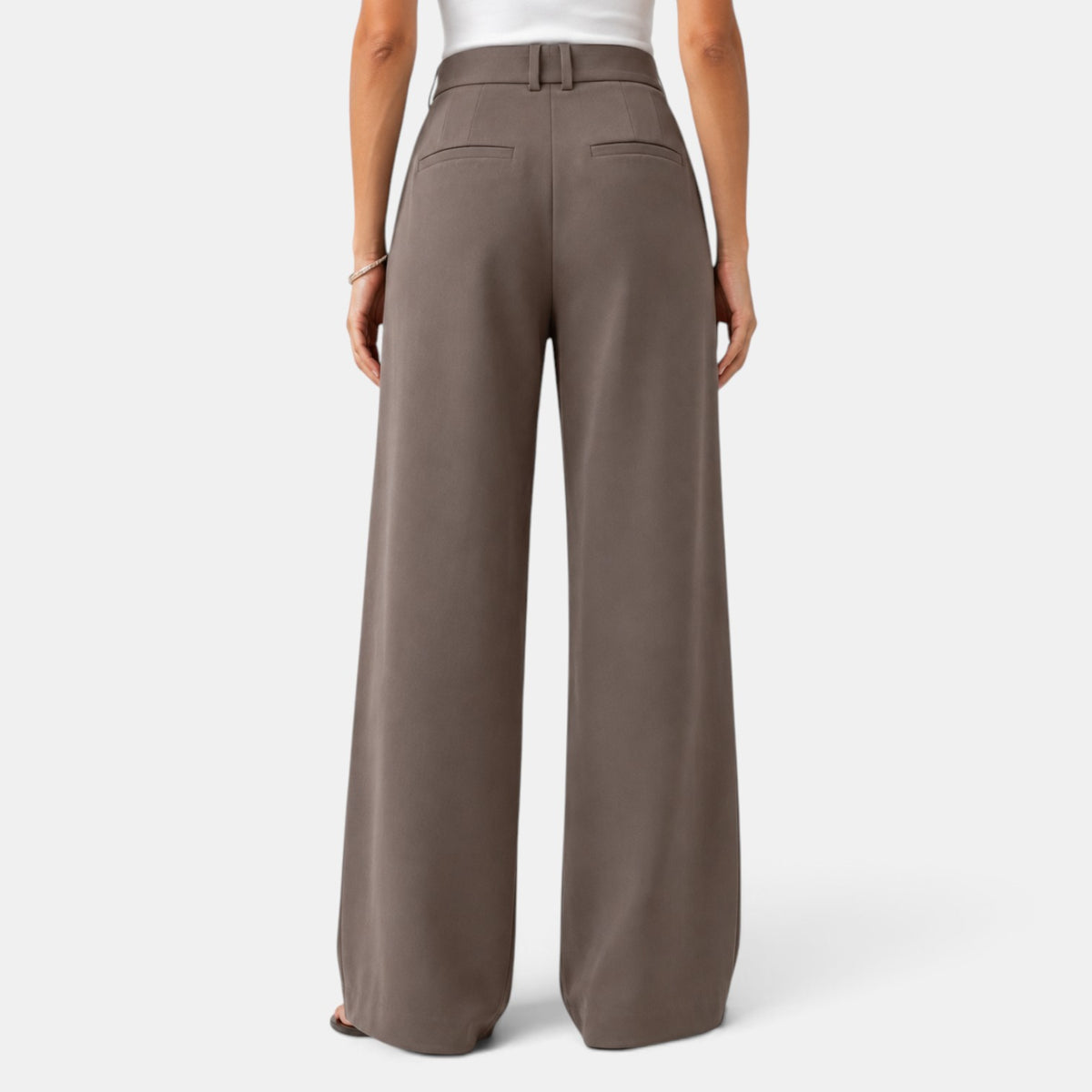 Pantalón de Vestir Mujer Pierna Ancha