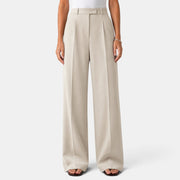 Pantalón de Vestir Mujer Pierna Ancha