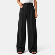 Pantalón de Vestir Mujer Pierna Ancha