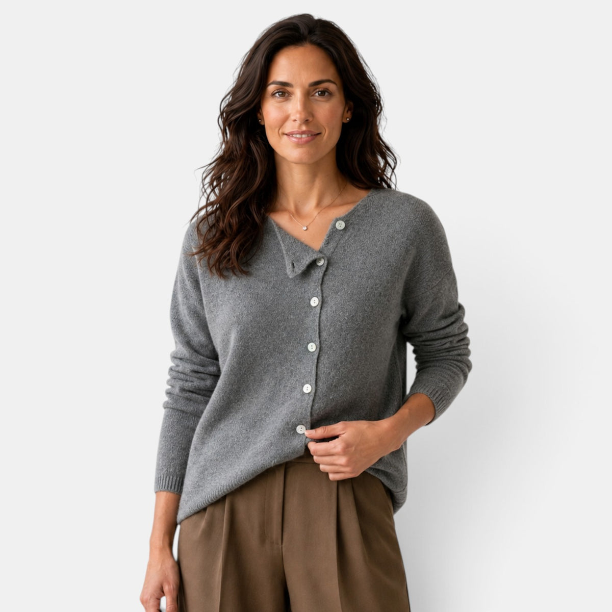 Cárdigan de Punto Premium Mujer – Suave y Elegante