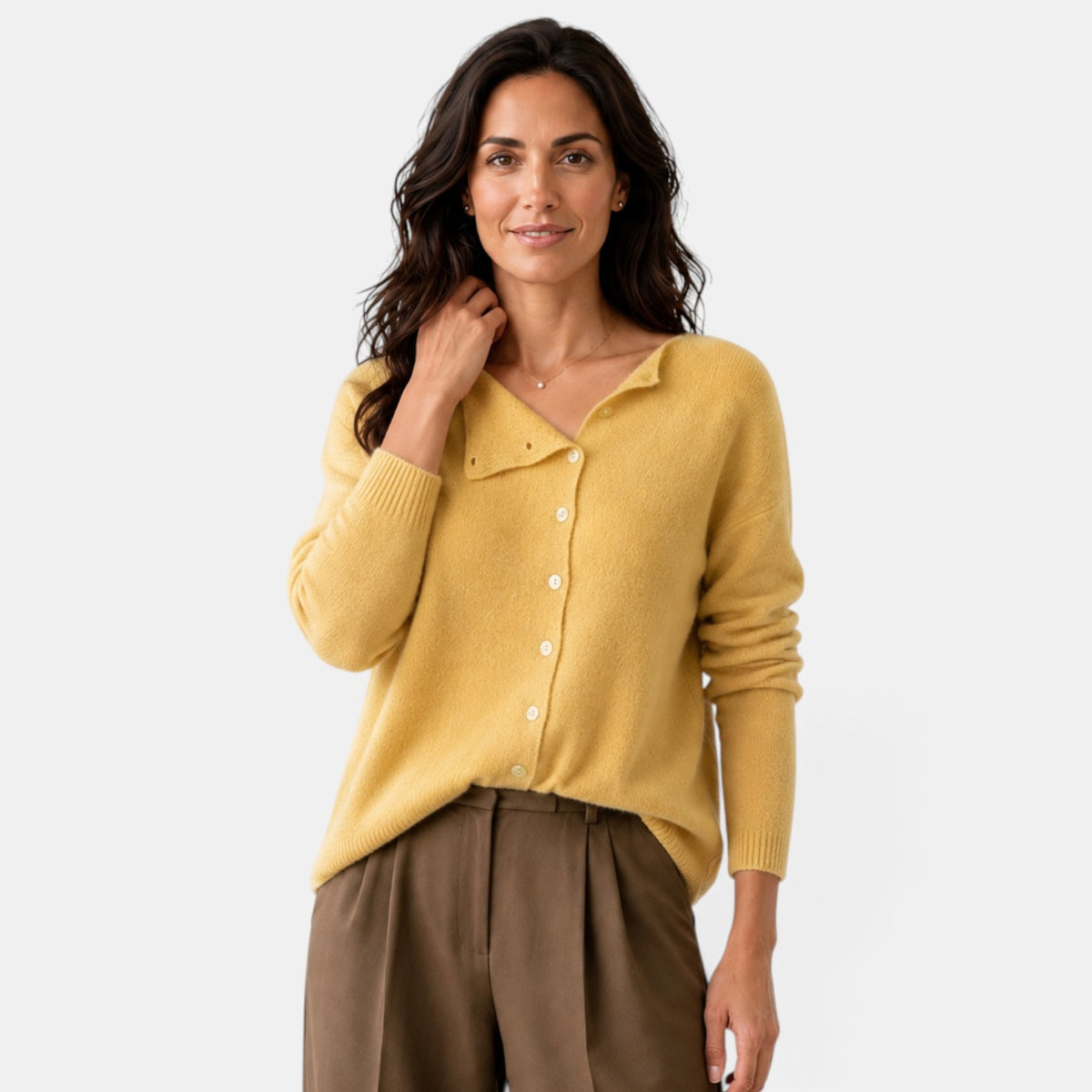 Cárdigan de Punto Premium Mujer – Suave y Elegante