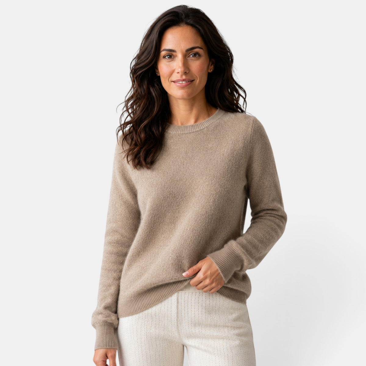 Jersey Acogedor de Punto Mujer – Suave y Versátil
