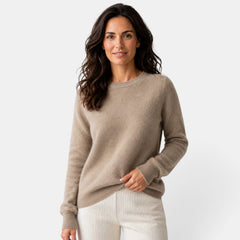 Women's Cozy Knit Sweater - Soft Pullover in 14 Colors