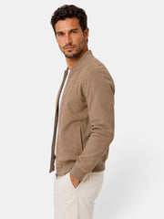 Chaqueta Ante Hombre Estilo Urbano