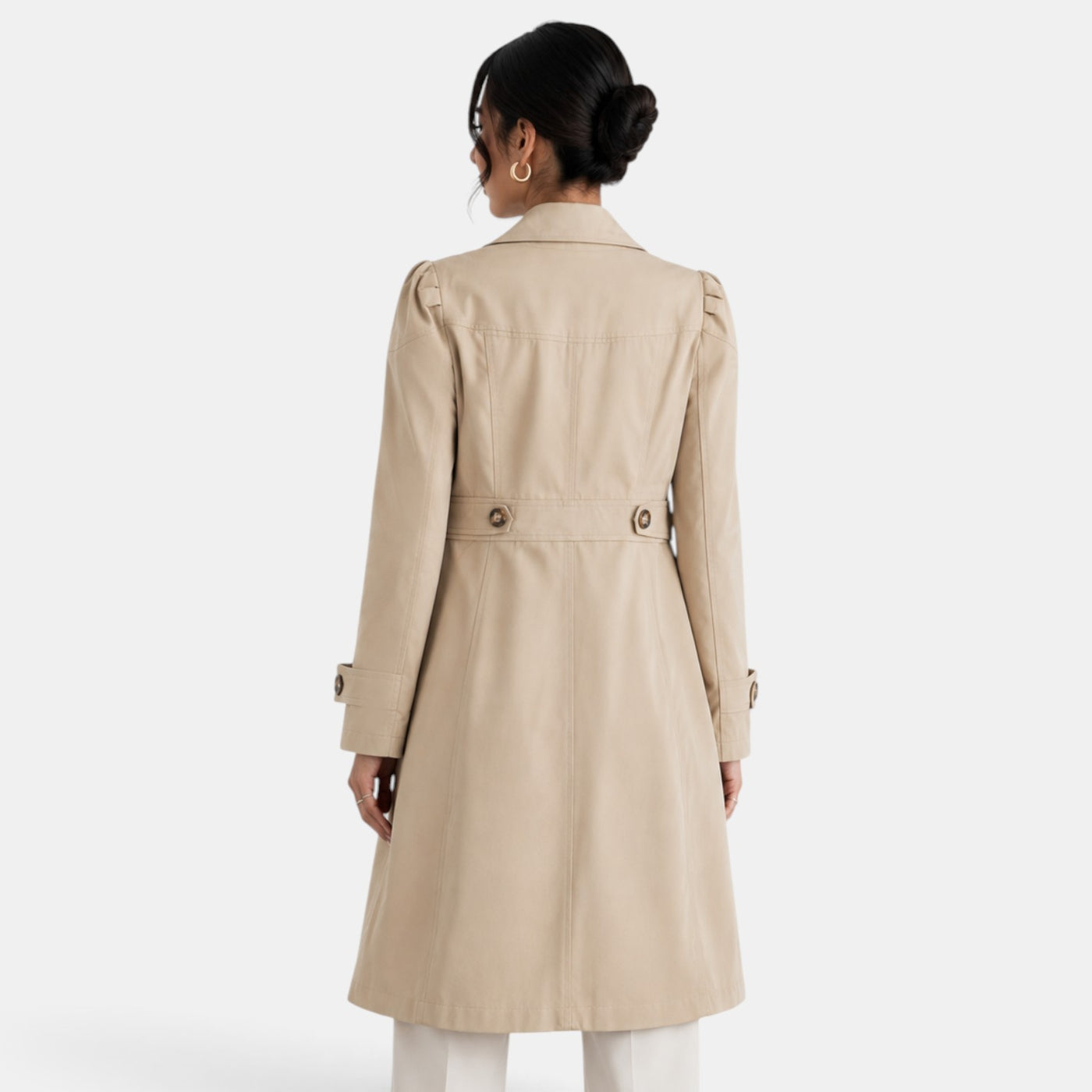 Gabardina Mujer Elegante