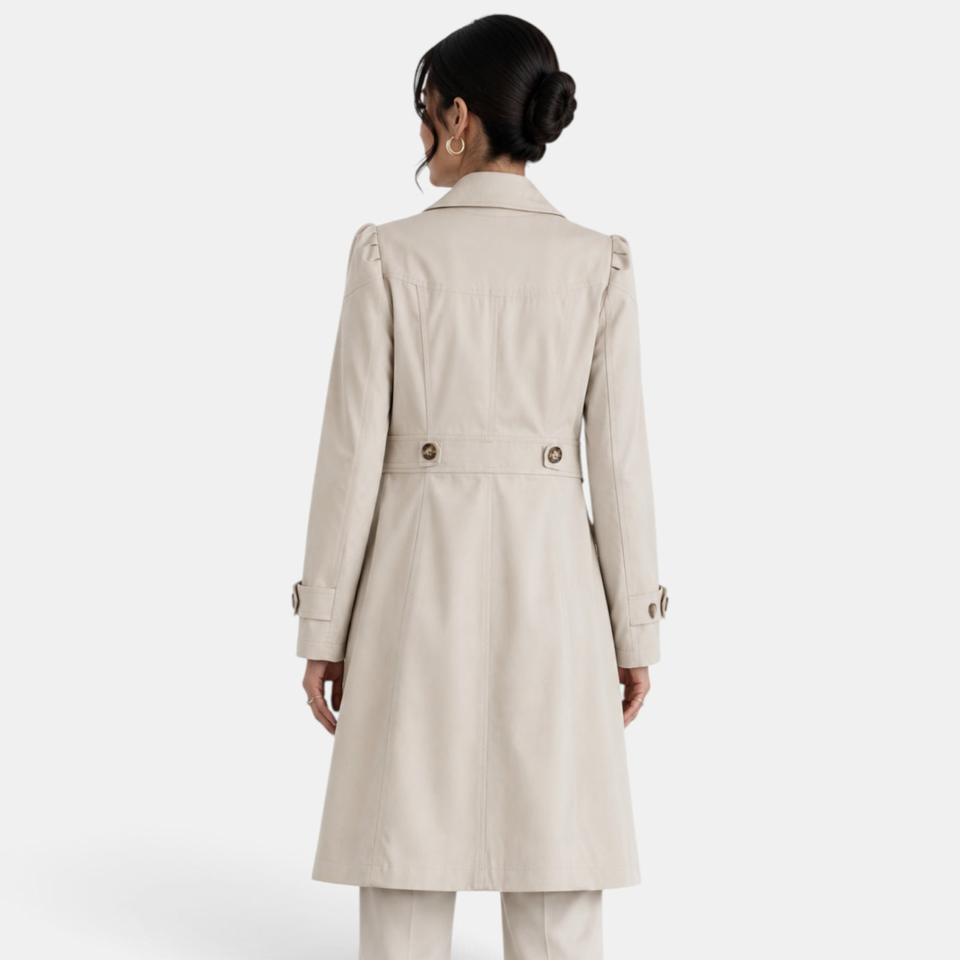 Gabardina Mujer Elegante