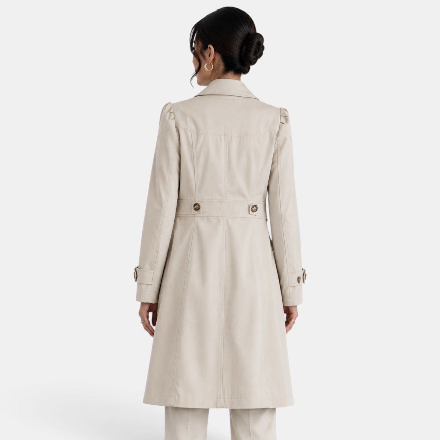 Gabardina Mujer Elegante