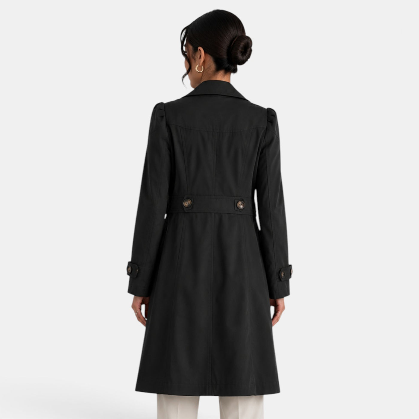 Gabardina Mujer Elegante