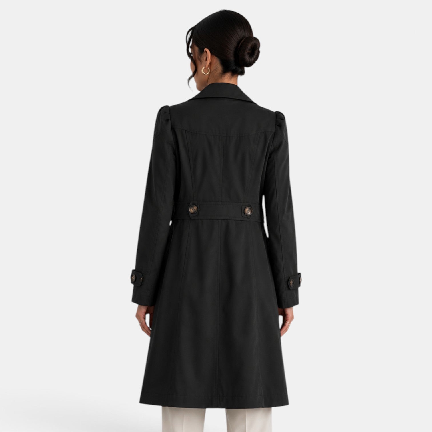 Gabardina Mujer Elegante