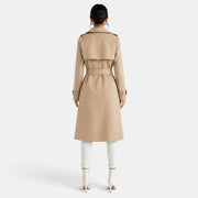 Gabardina Mujer Elegante Larga