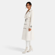 Gabardina Mujer Elegante Larga