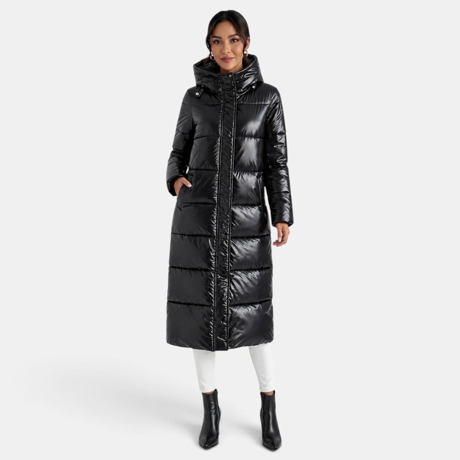 Abrigo Mujer Impermeable Invierno