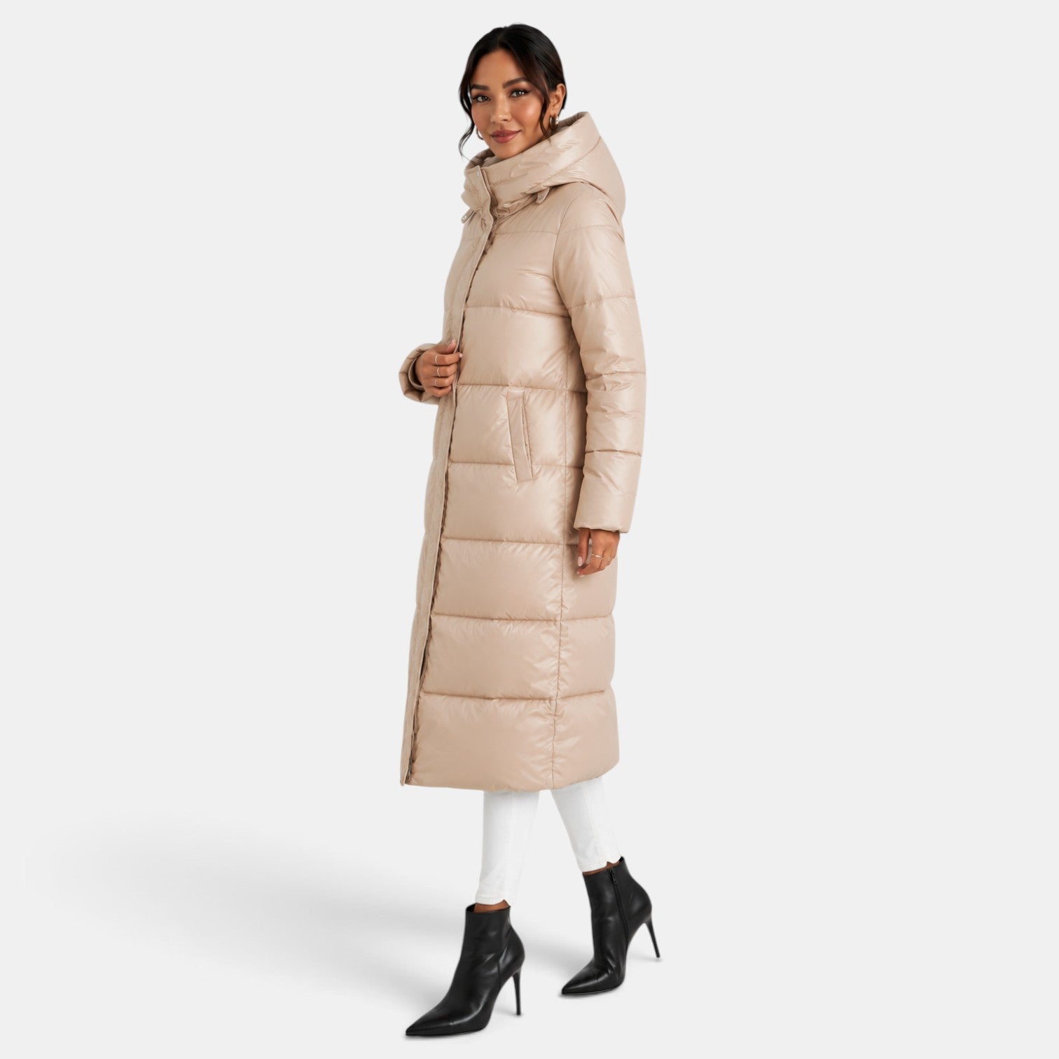Abrigo Mujer Impermeable Invierno
